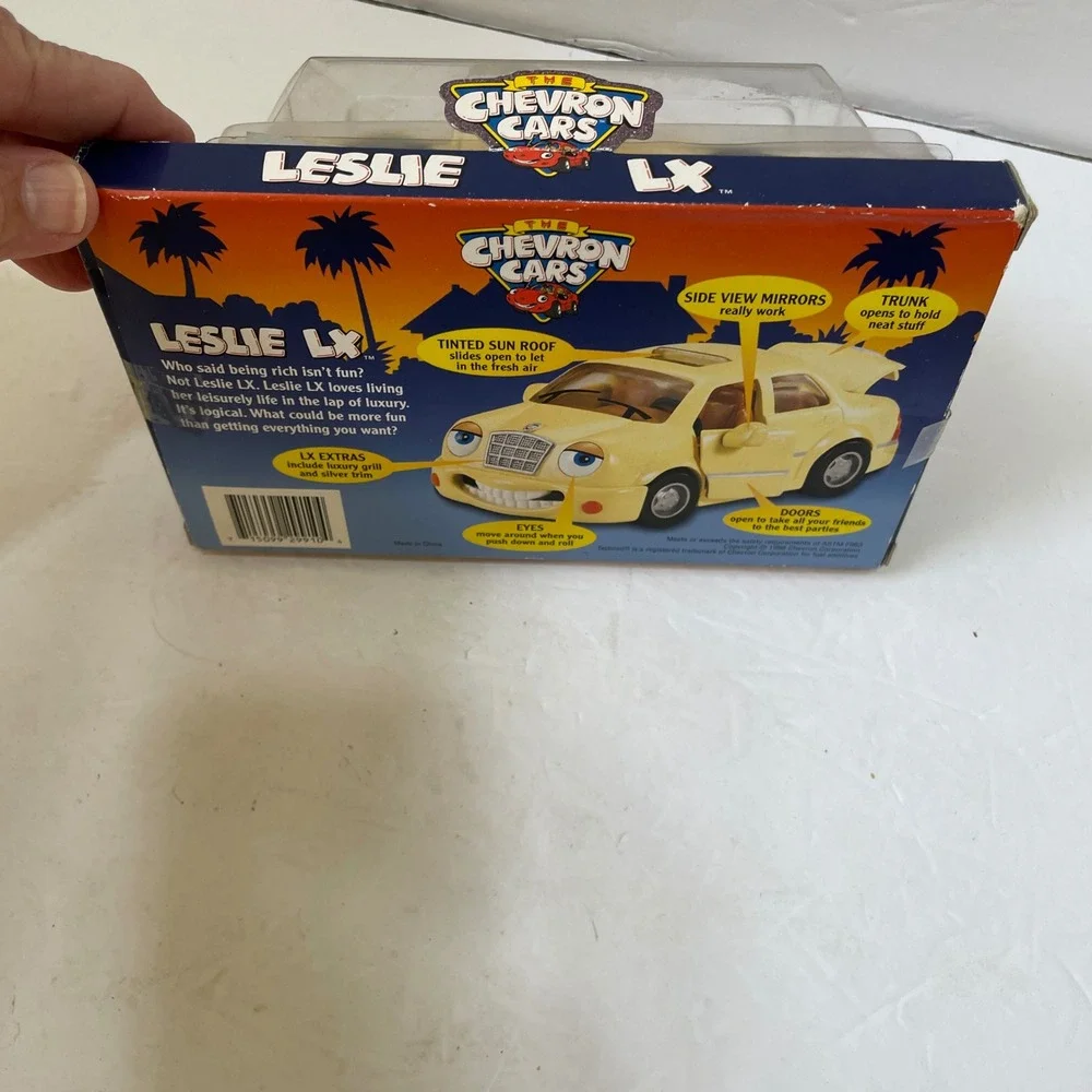 FOUR NEW IN BOX VINTAGE THE CHEVRON CARS 1997-1999